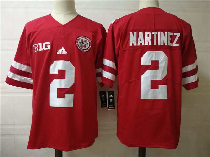 Men Texas A&M Aggies #2 Martinez Red 2025 NCAA Jersey